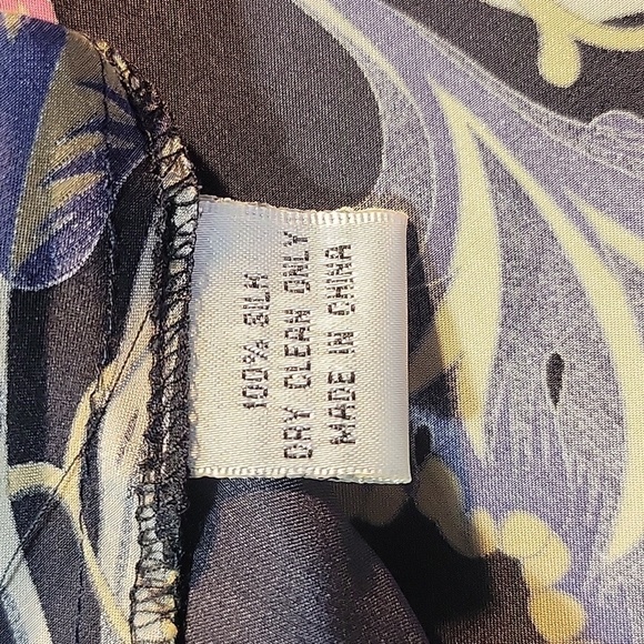 JALOUX/ZALU Floral Lacey Silk Women's‎ Lingerie Large - Picture 9 of 9